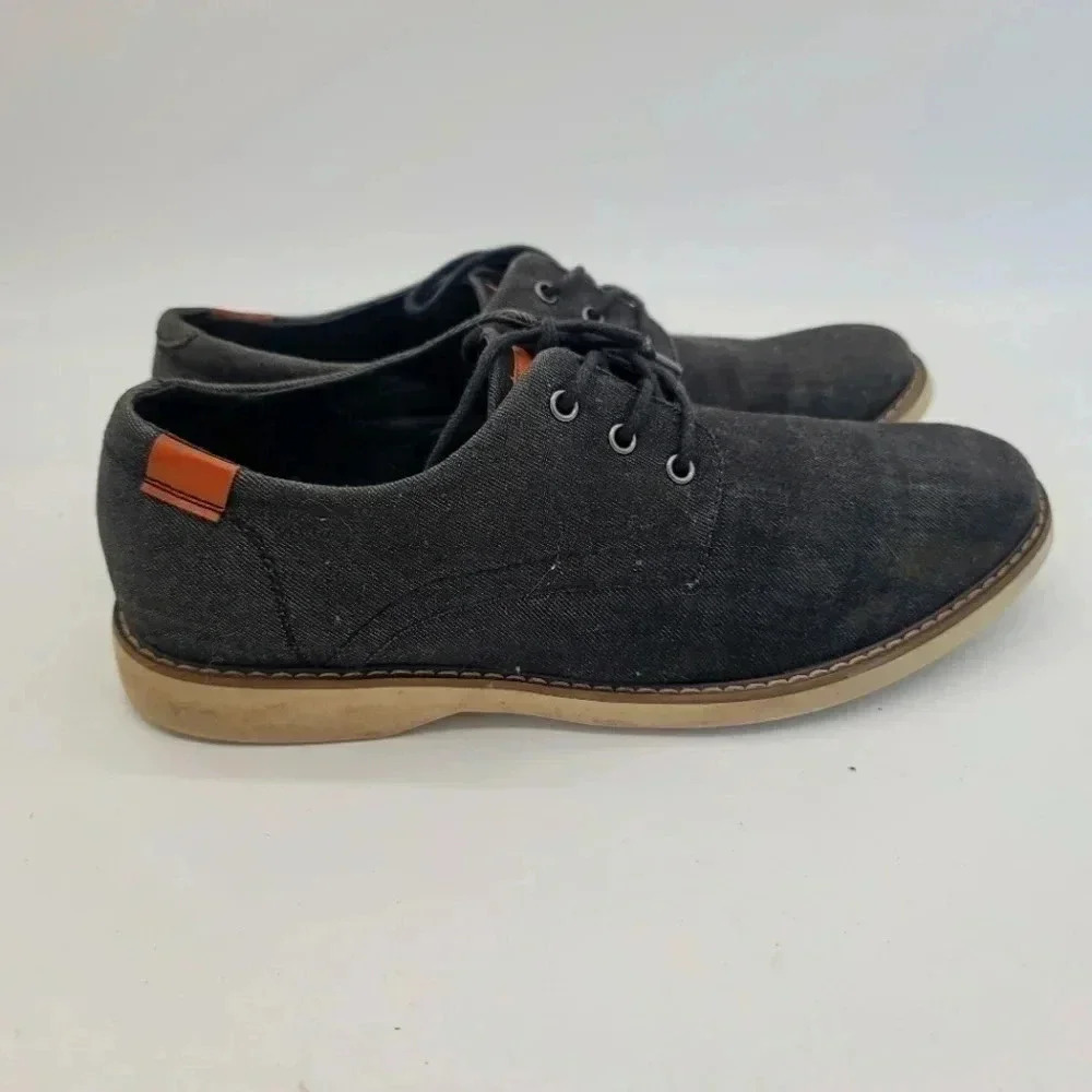 Men's SONOMA Goods for Life™ Sawyer Oxford Shoes Casual Dark Gray Black 9.5 M